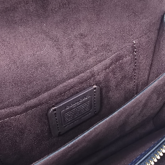 Coach RESERVE Navy Blue Belt Bag - Picture 6 of 10